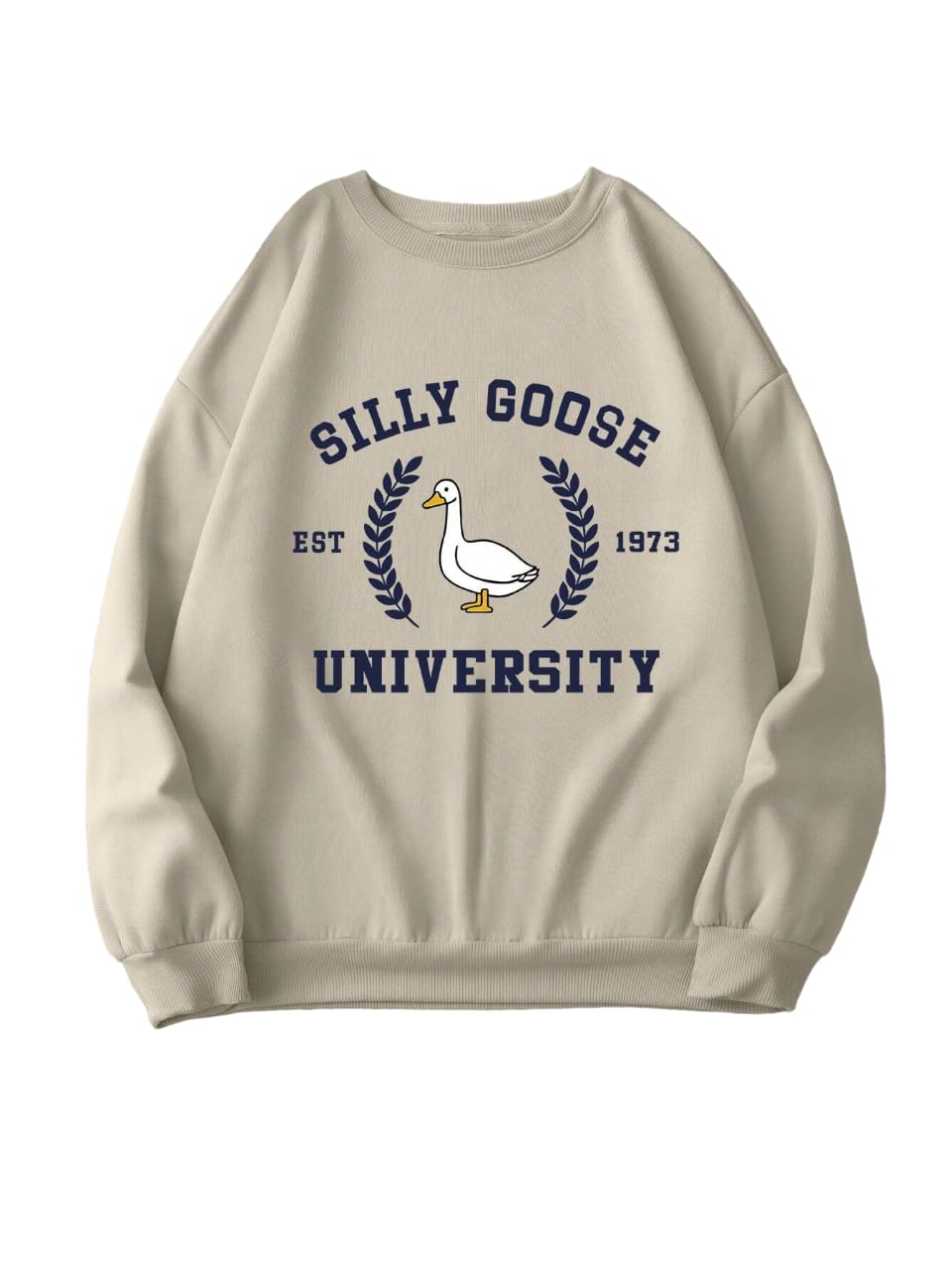 TAGAS Women's Fleece Hooded Sweatshirt - Beige