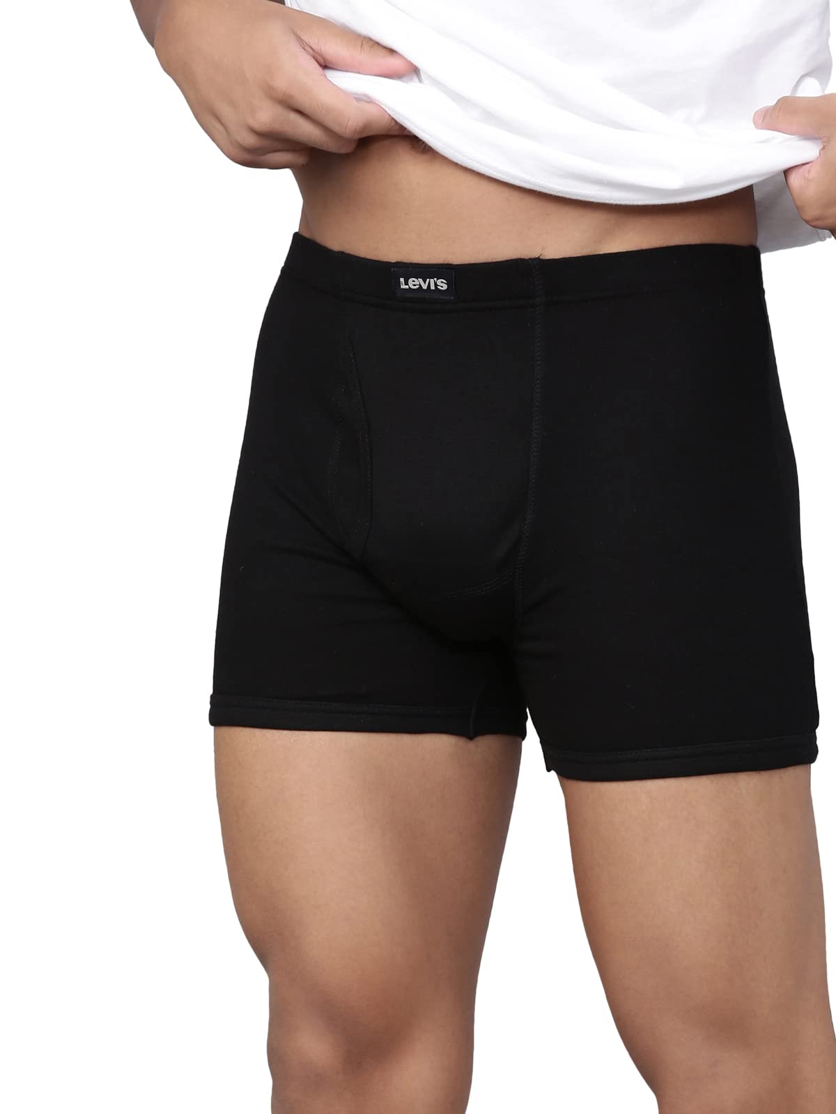 Levi's Cotton Comfort Boxer Brief for Men - Image 2