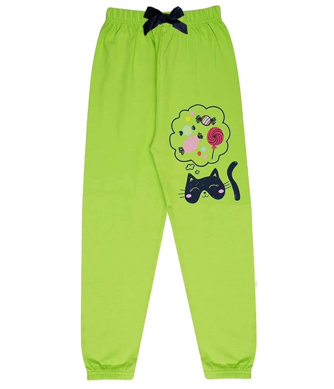 KYDA KIDS Cotton Track Pants for Girls - Multicolour - Image 5