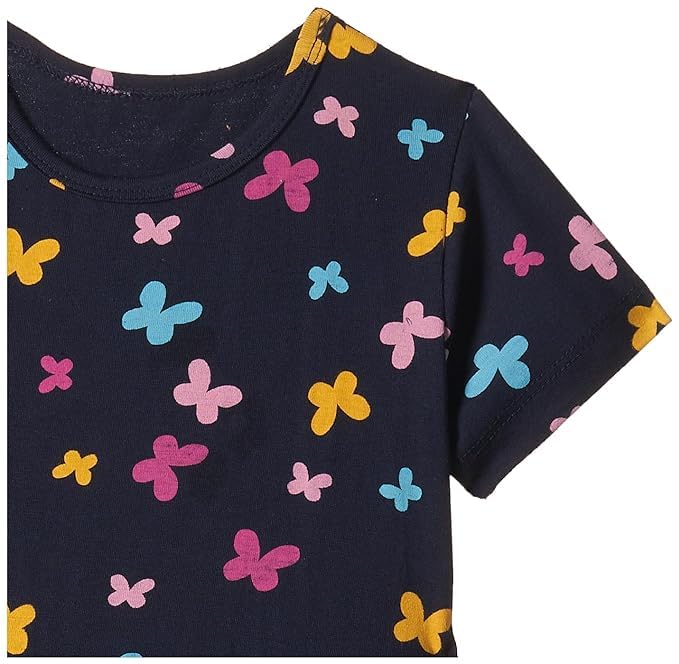 T2F Girls Printed Cotton Casual Dress - Image 5