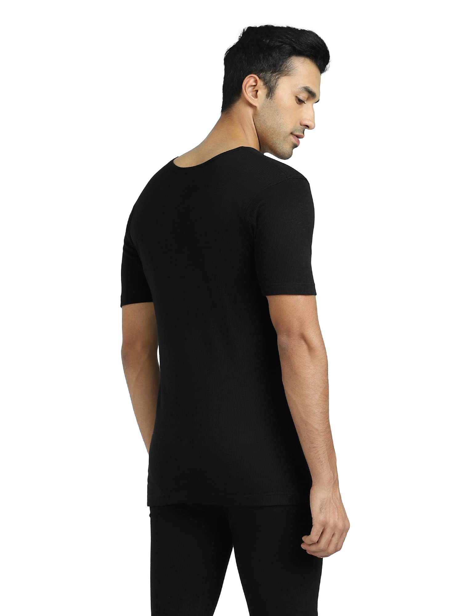 XYXX Men's Alpine Cotton Rich Thermal Set - Black - Image 2