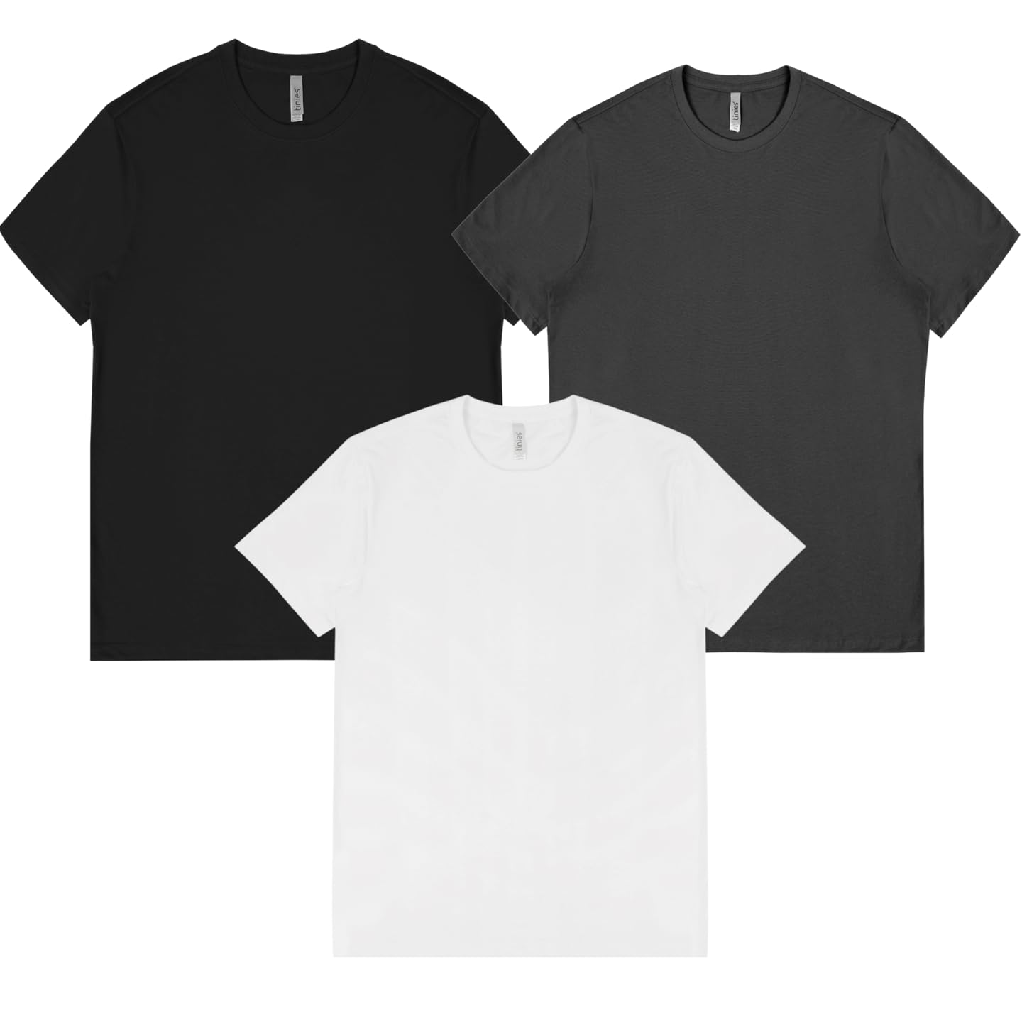 Tinies Men Cotton Crew Neck T-Shirts - Image 2