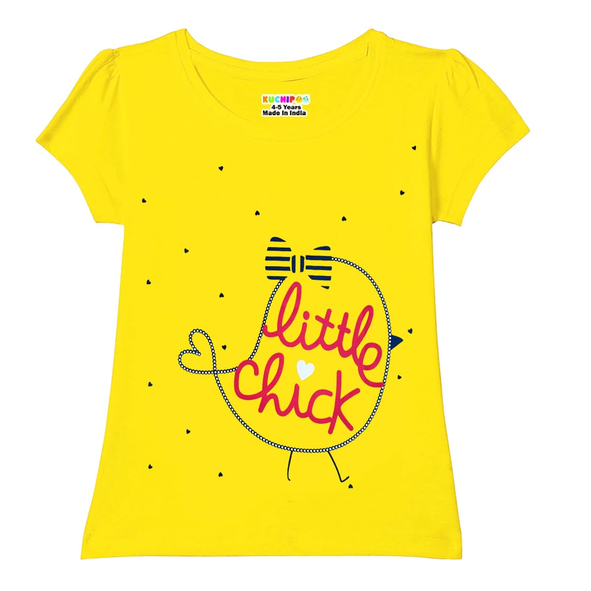 Kuchipoo Girls Cotton T-Shirt - Image 5