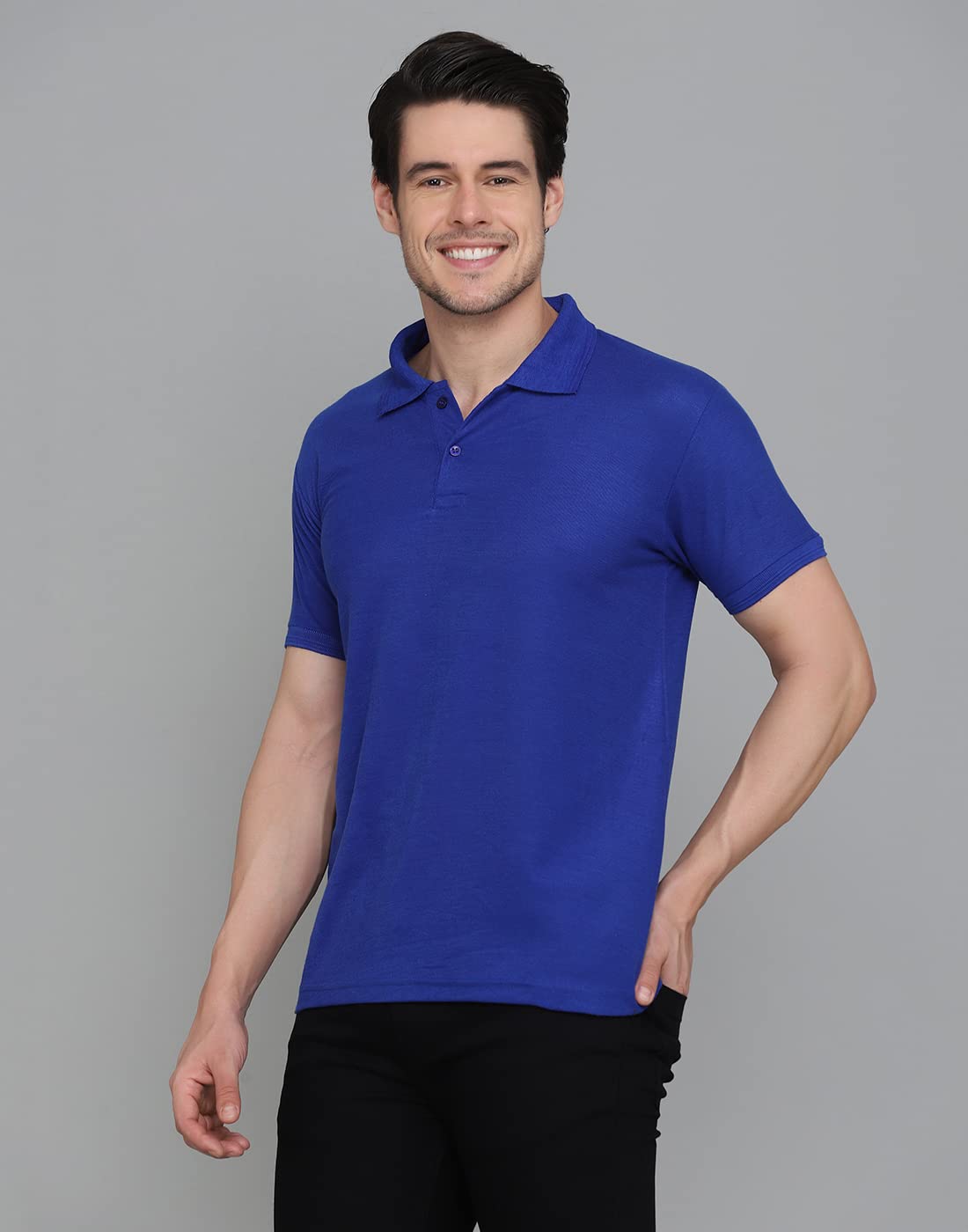 INKKR Men's Polo Neck T-Shirt - Image 3