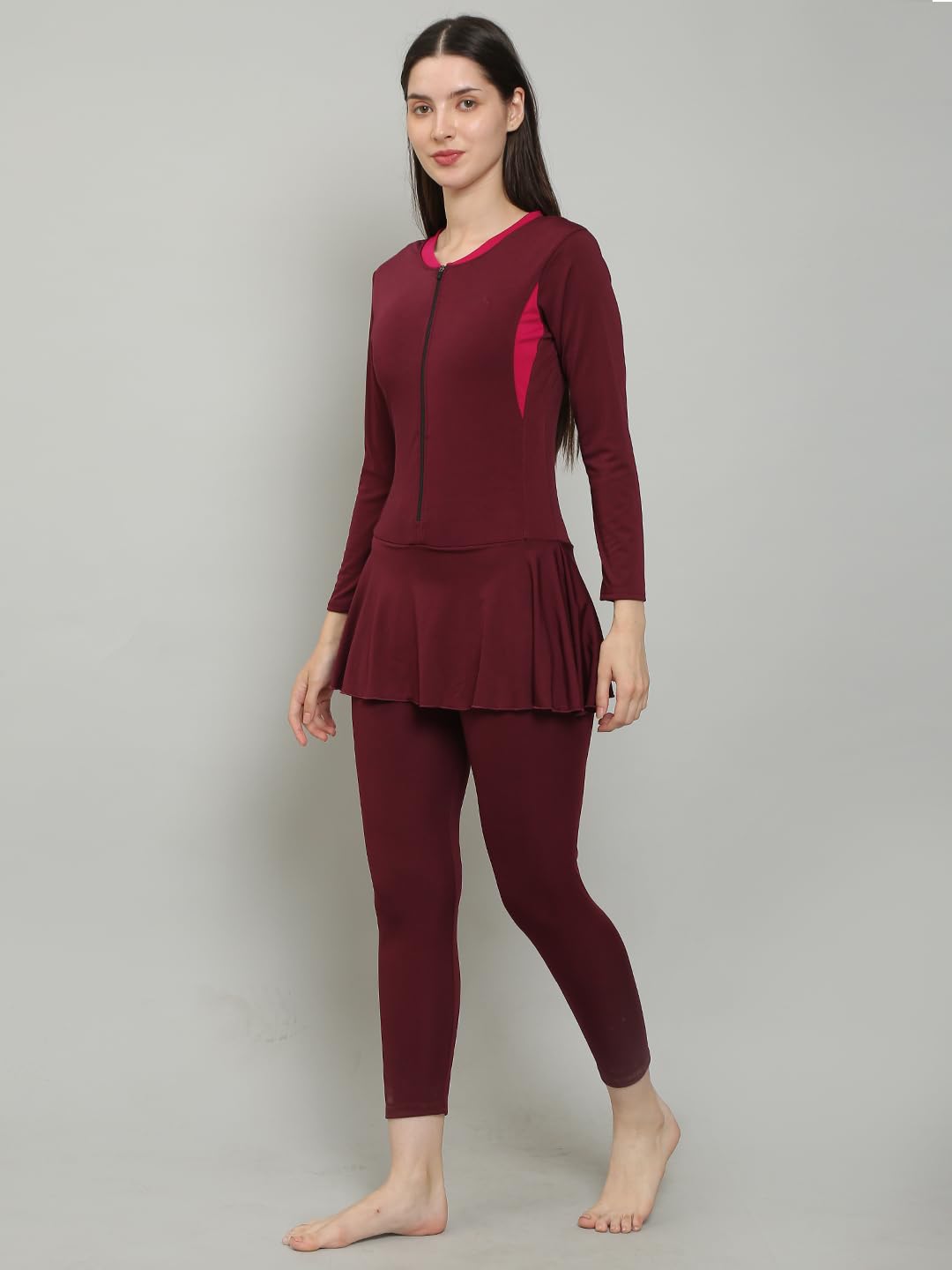 MEGASKA Women Color Block Swimsuit - Image 3