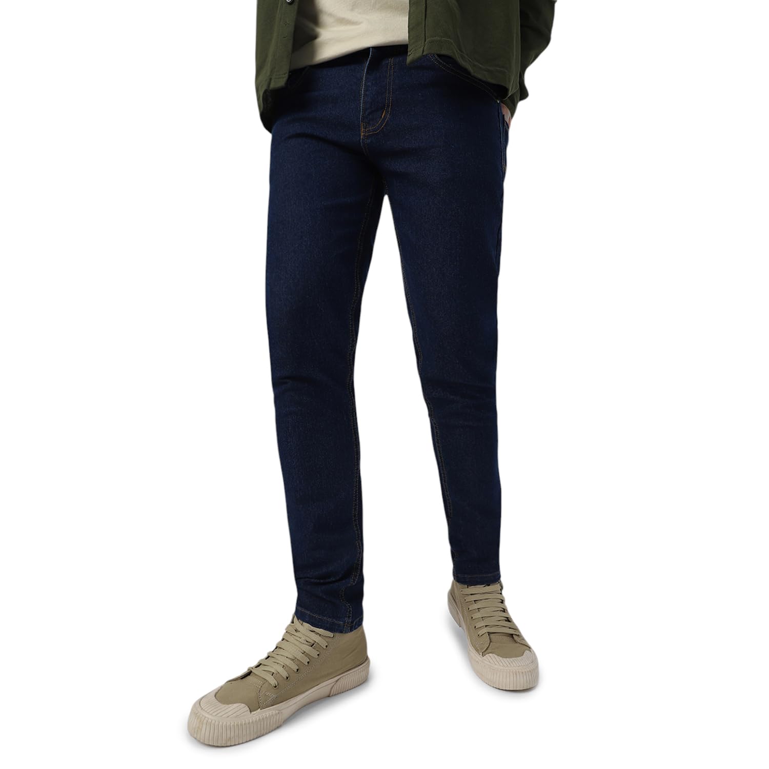 Neostreak Men's Slim Fit Stretch Jeans - Medium Blue