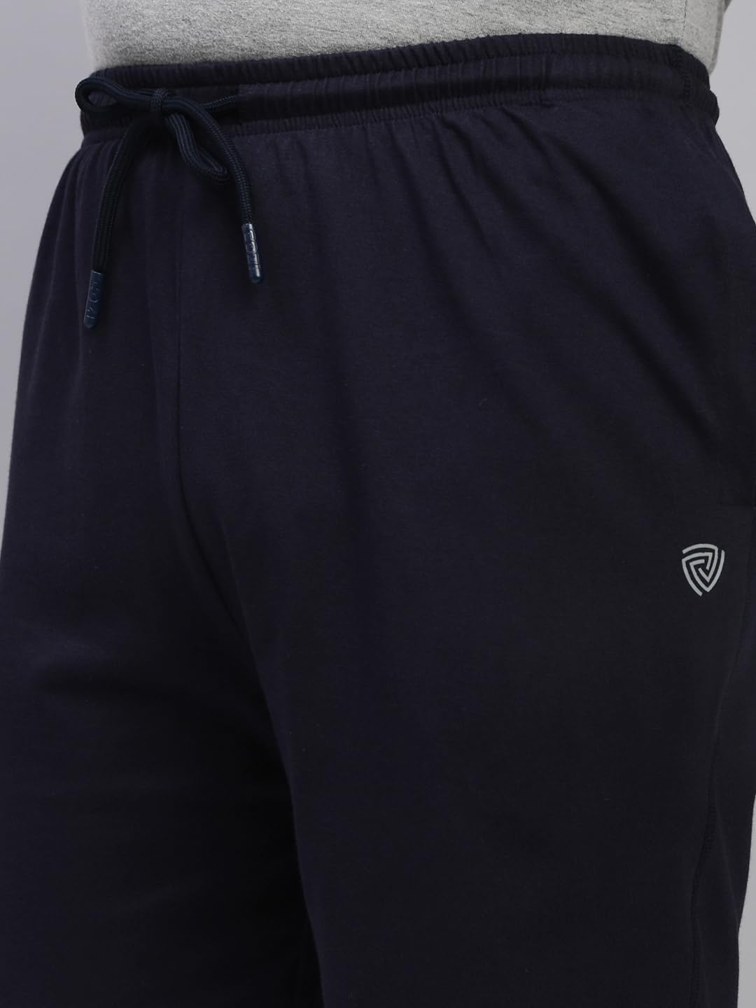 Lux Cozi Men Cotton Solid Shorts - Navy - Image 5