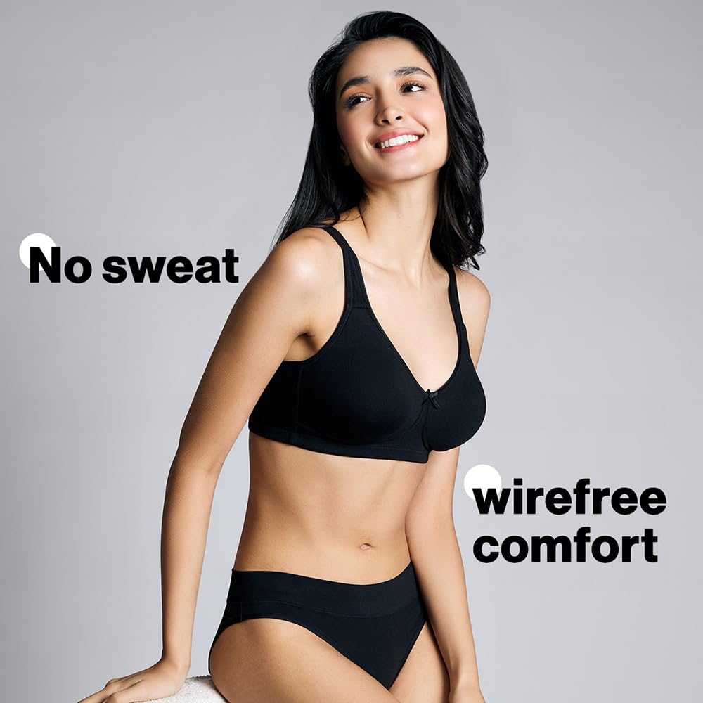 NYKD Cotton Non Padded Bra for Women - Image 2