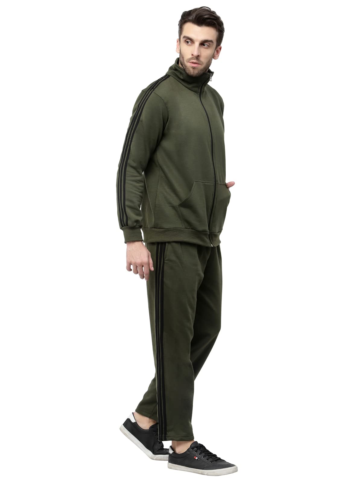 KZALCON Men's Athletic Track Suit - Green