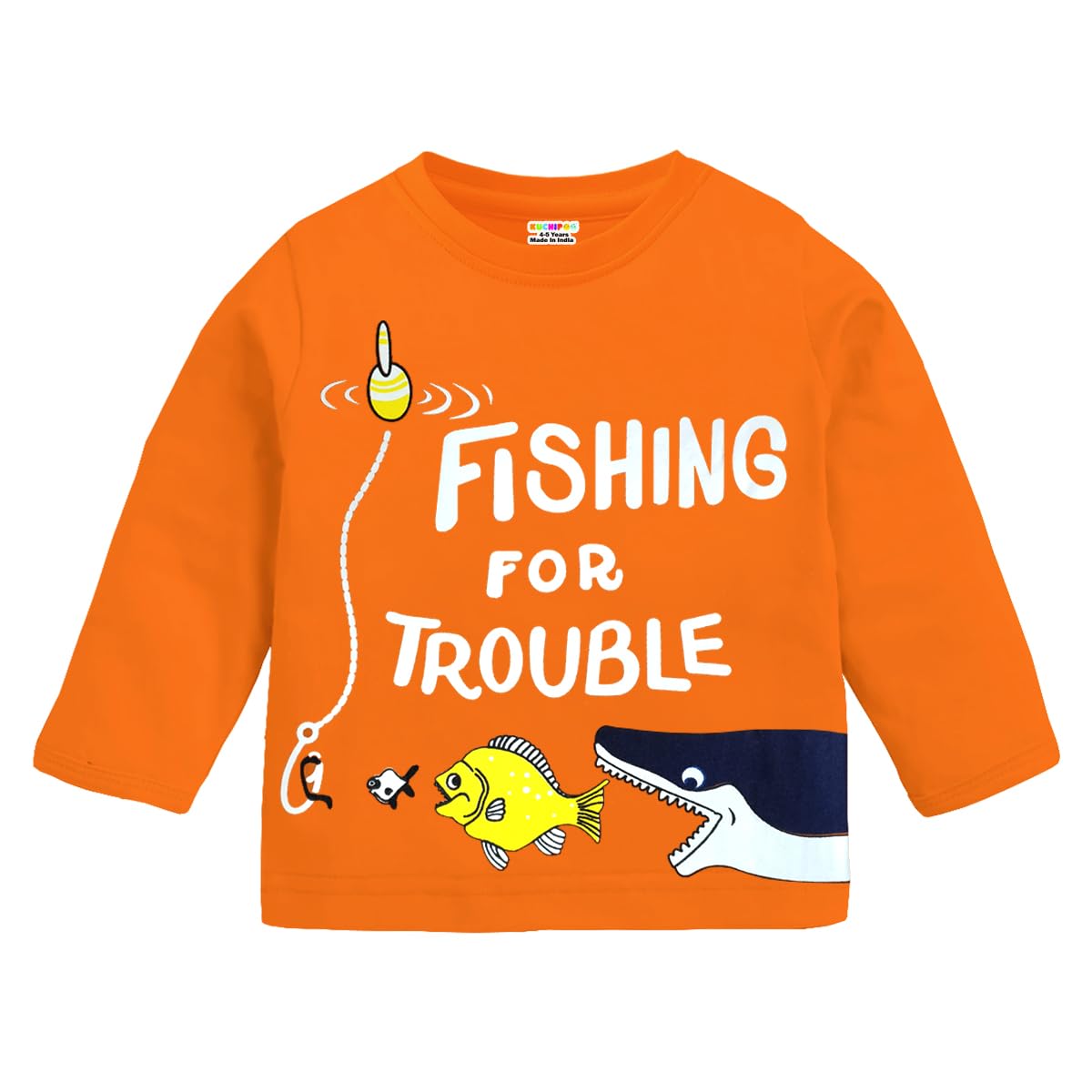 Kuchipoo Boys Cotton T-Shirts Multi-Colored - Image 4