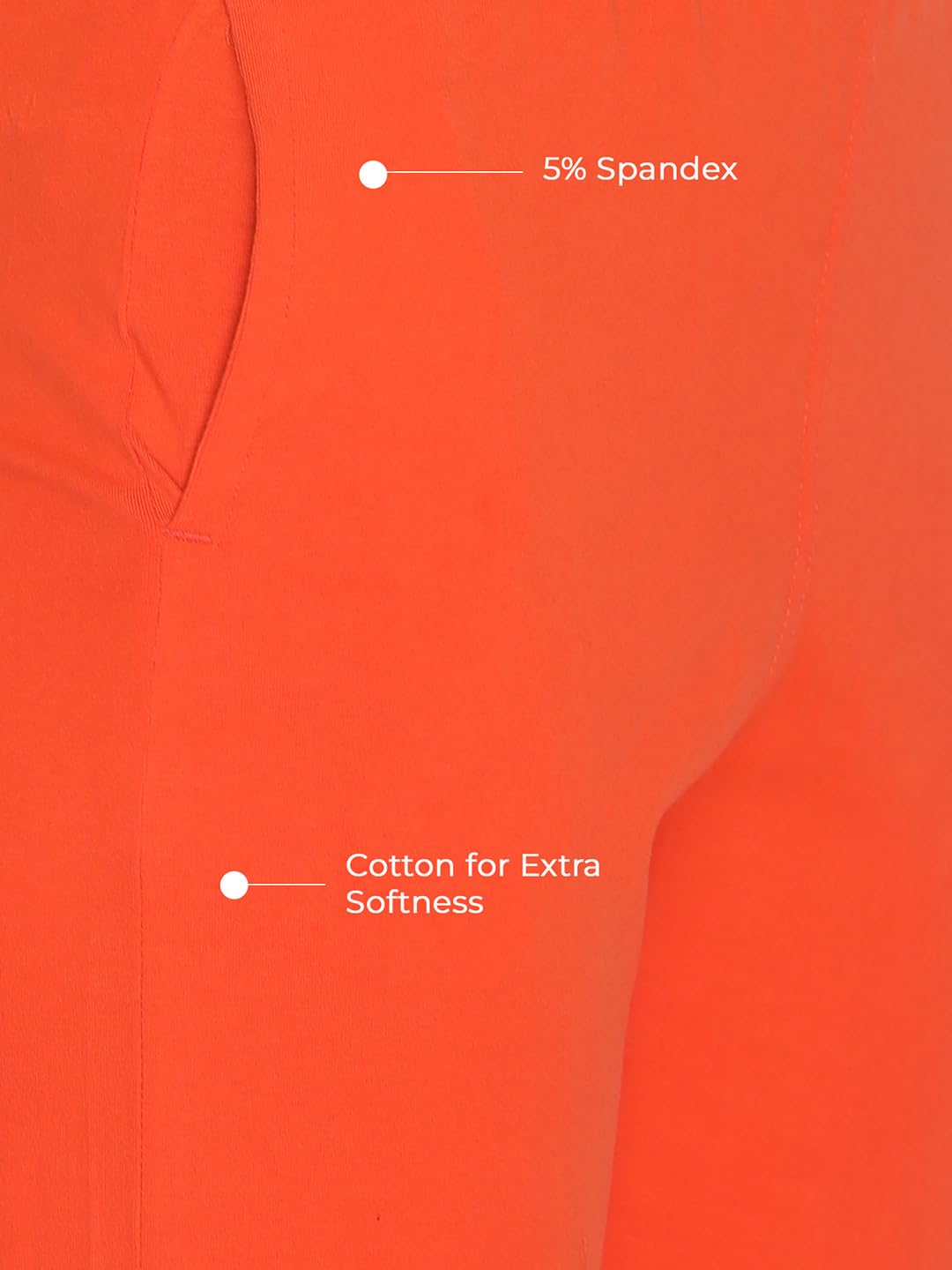 Lyra Women Solid Cotton Kurtipant - Image 4