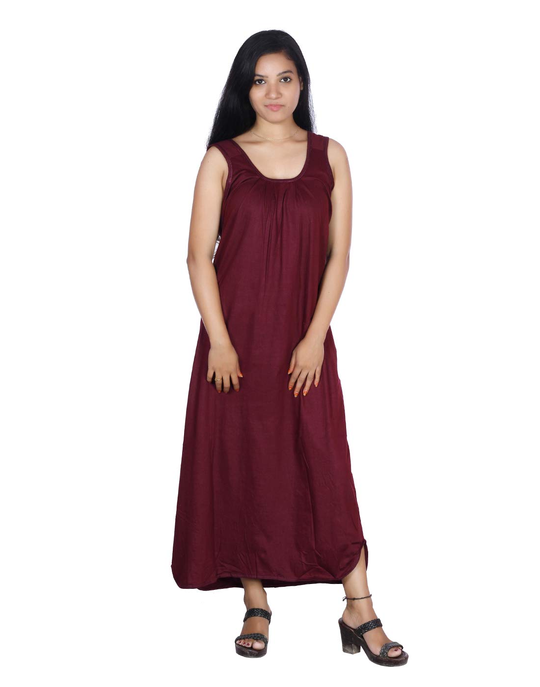 Cotton Nighty for Women - Soft Stretchable - Image 5