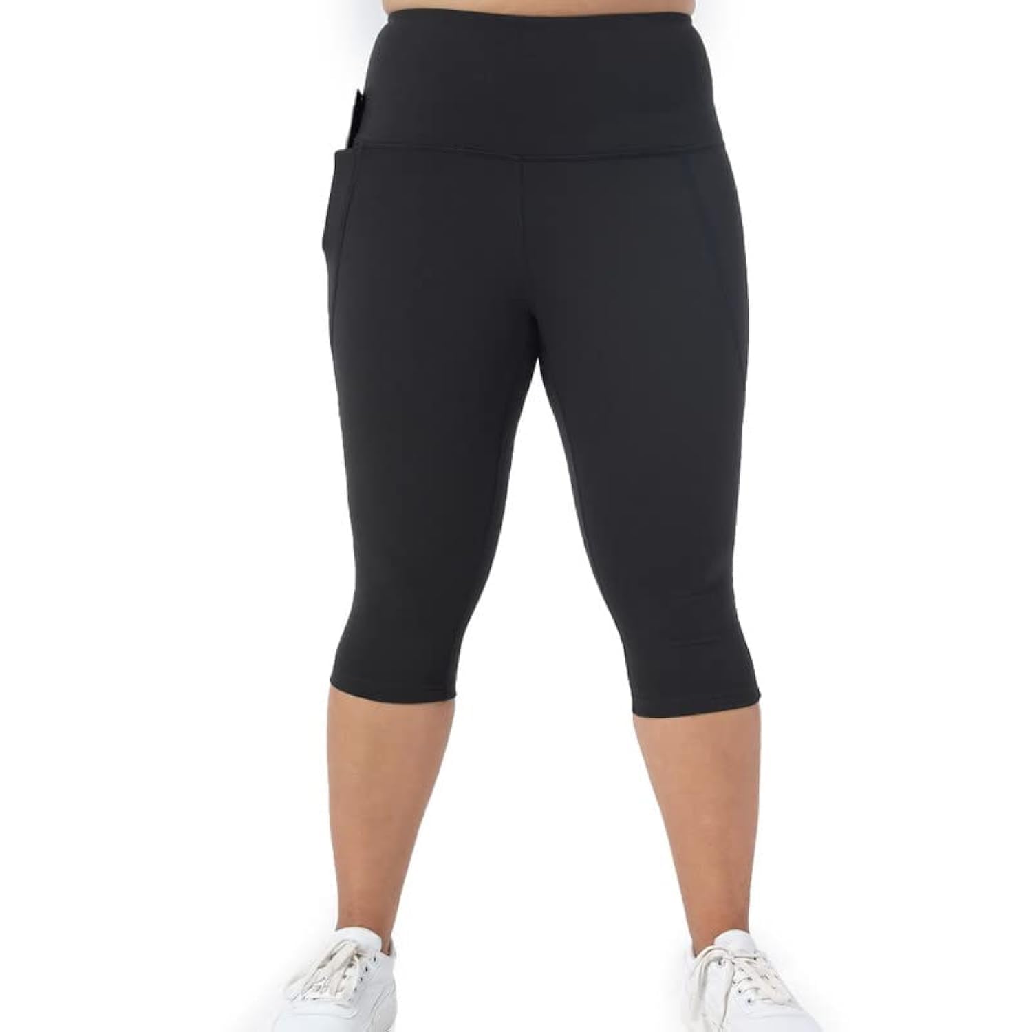 BlissClub Women's High Waist Capris