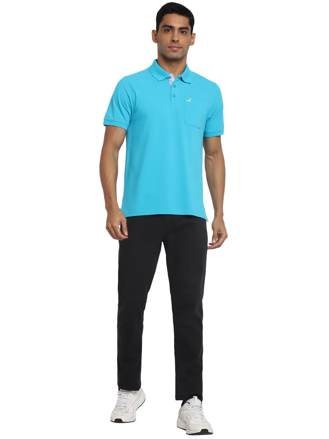 American Crew Men's Polo T-Shirt - Bio Washed - Image 2