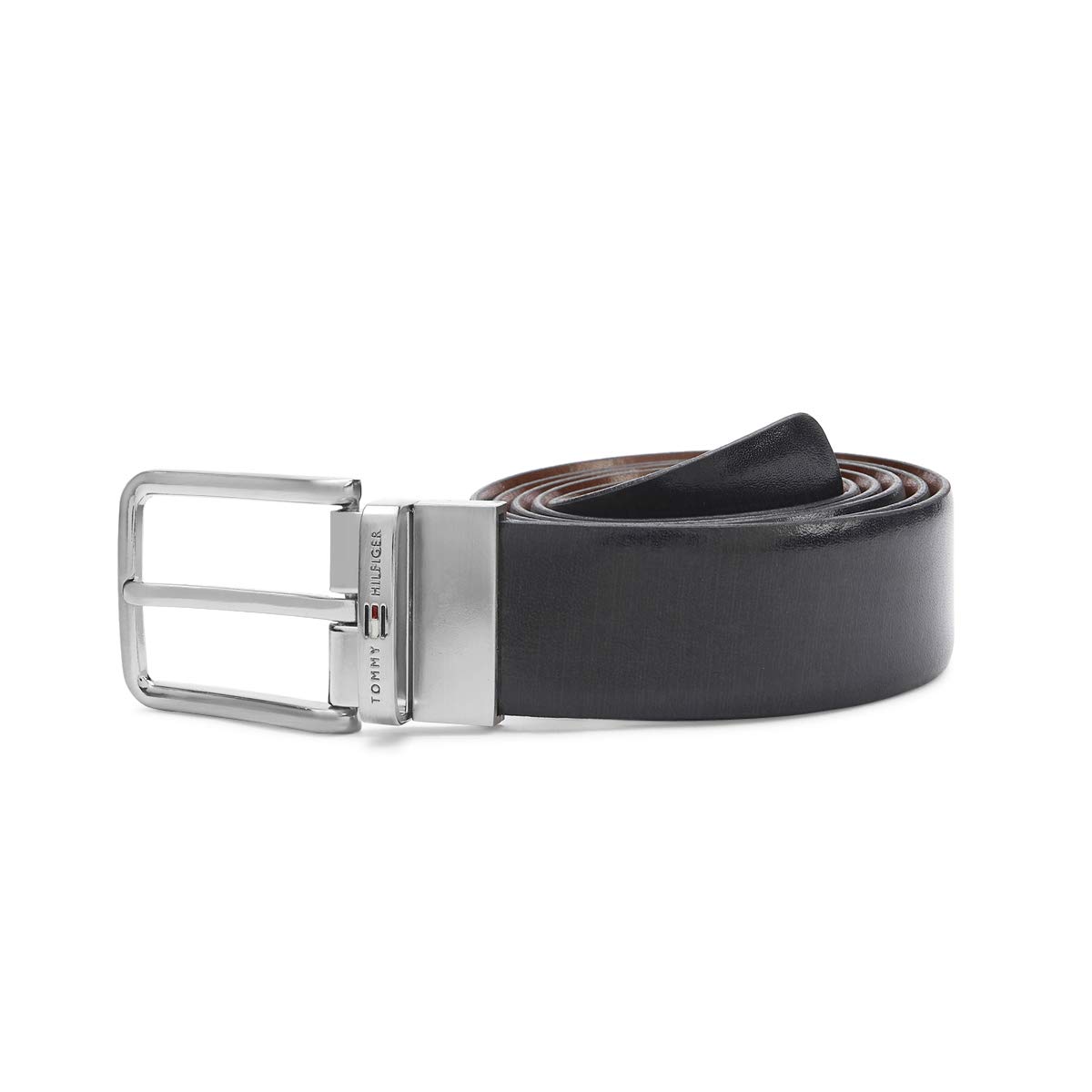 Tommy Hilfiger Men's Leather Belt - Black & Brown - Image 2