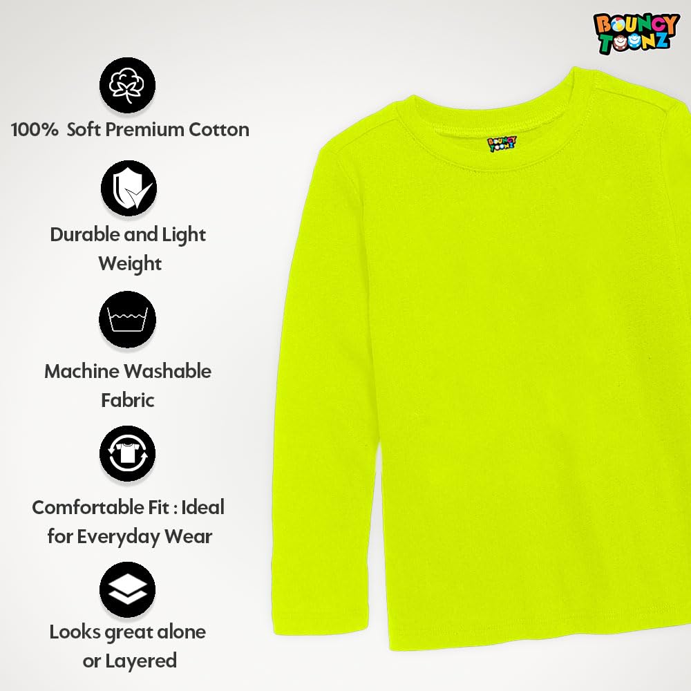 Bouncy Toonz Green Kids T-Shirt for Boys - Image 3