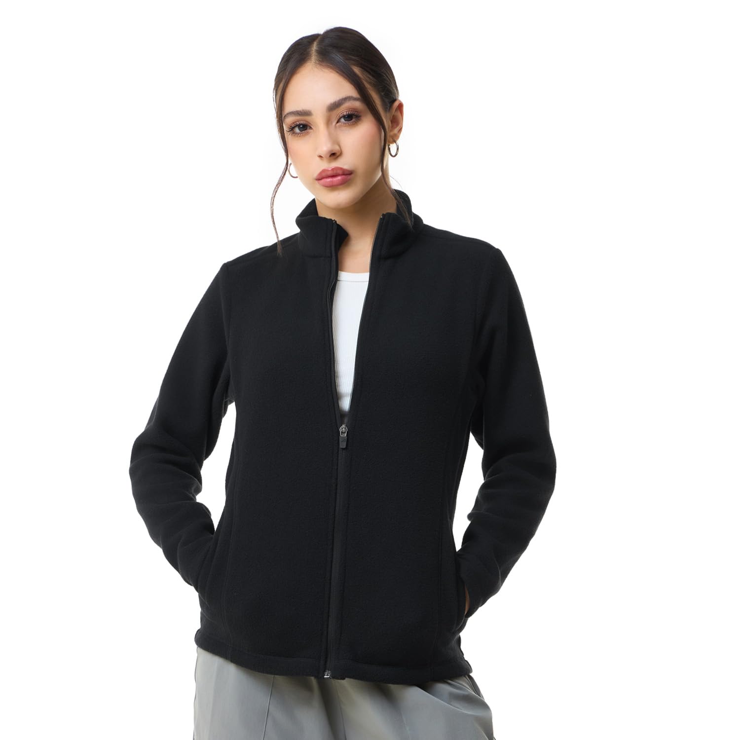 Boldfit Women's High Neck Sweatshirt