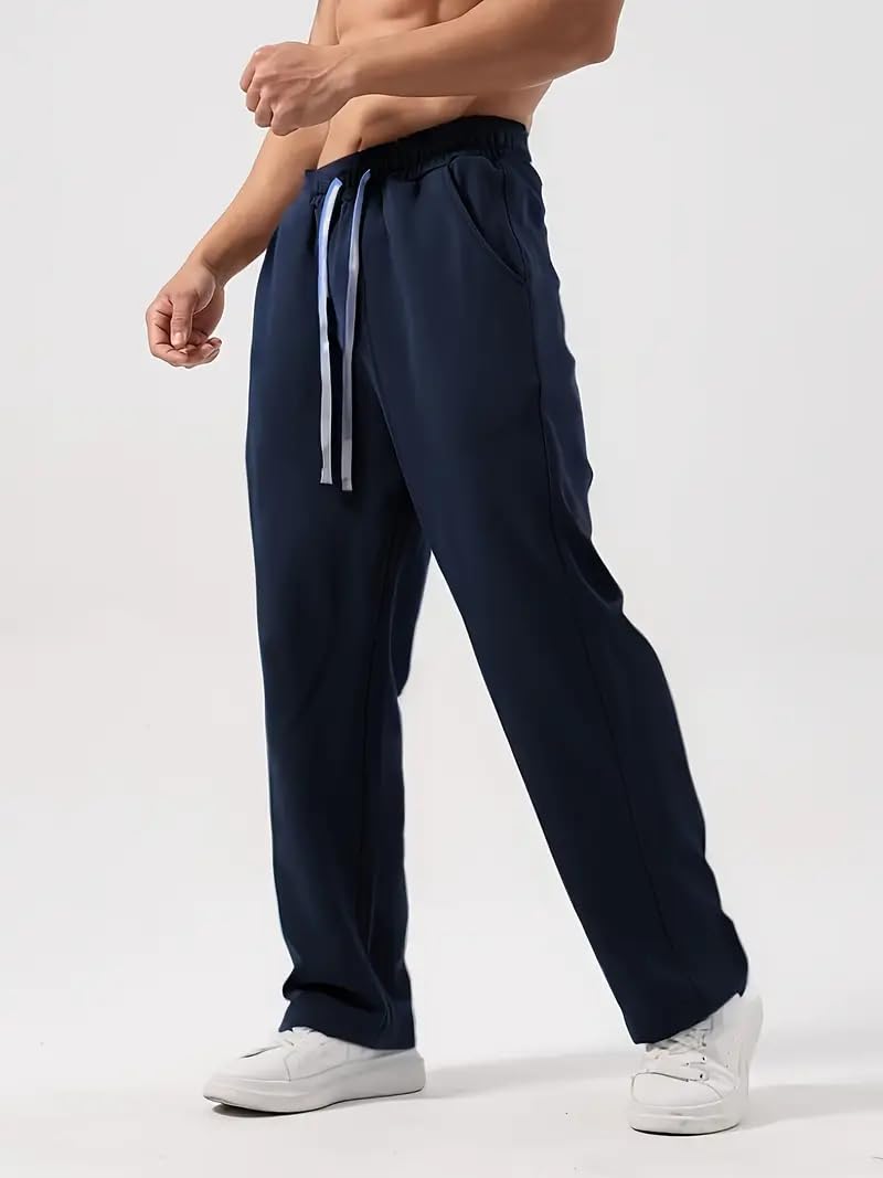 The Fashion Men's NavyBlue Trackpant - Image 3