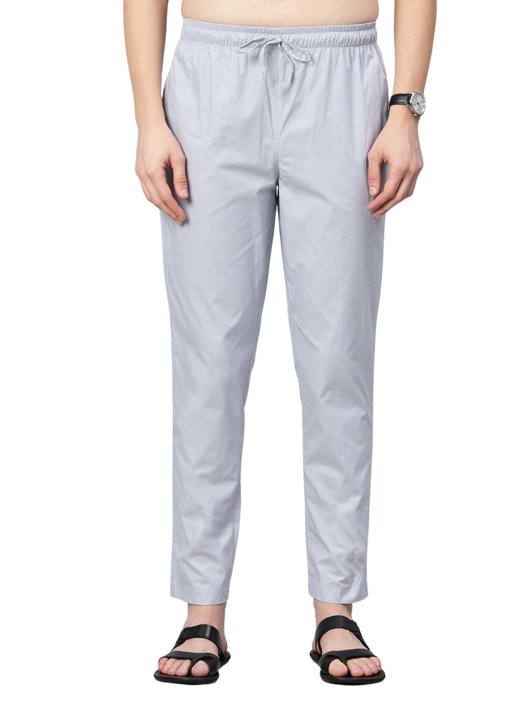 Majestic Man Pyjama Bottom - Cotton Light Grey