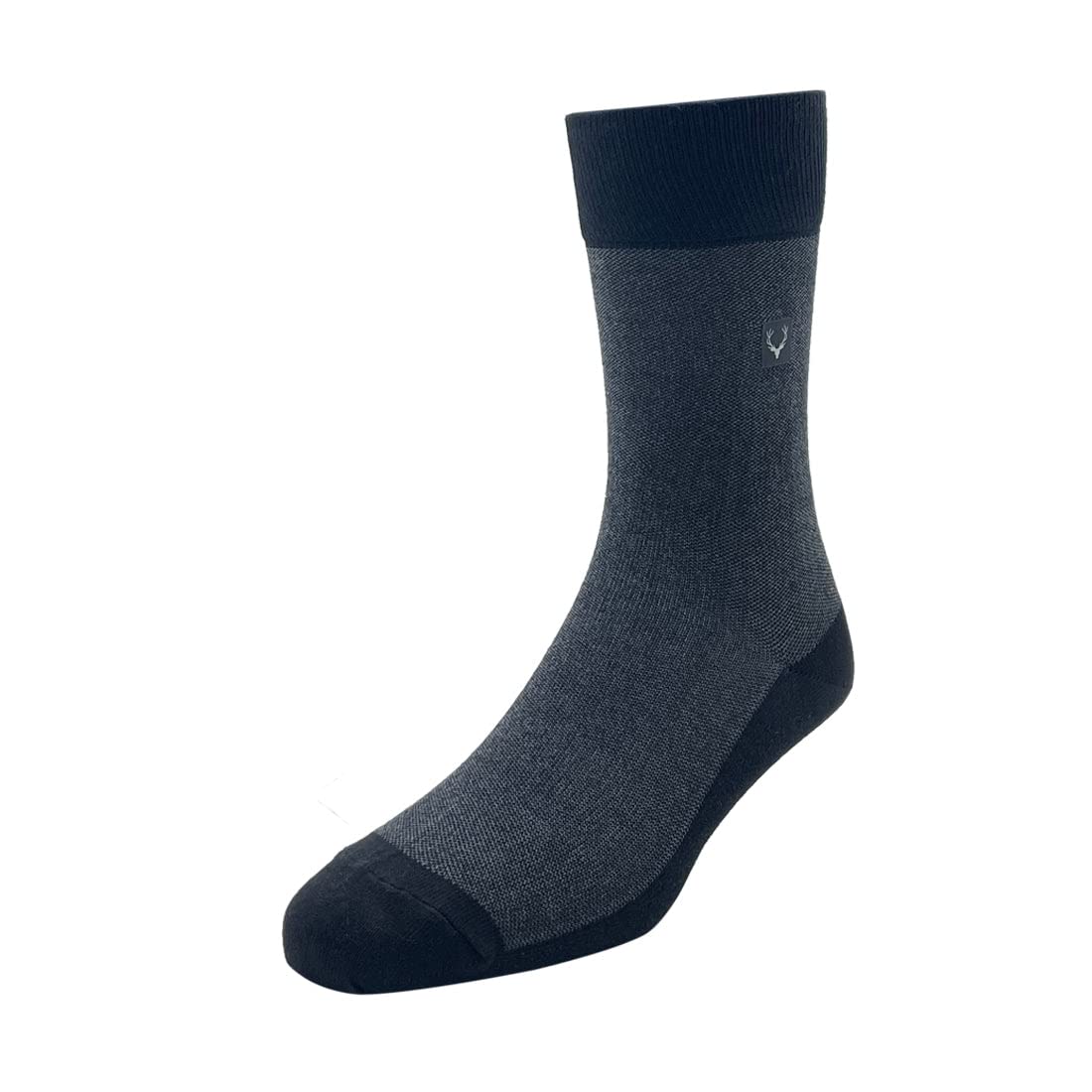 Allen Solly Men's Cotton Calf Socks - Black, Dark Grey, Navy - Image 5