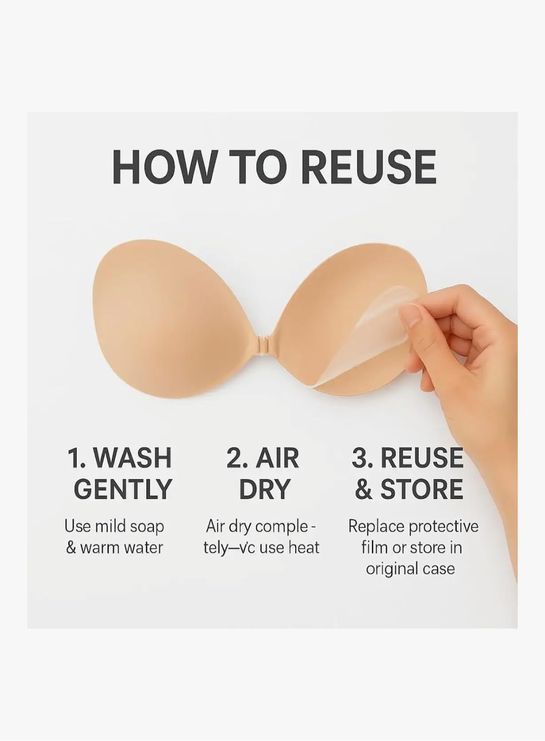 GIR Women Sticky Push Up Bra - Image 4