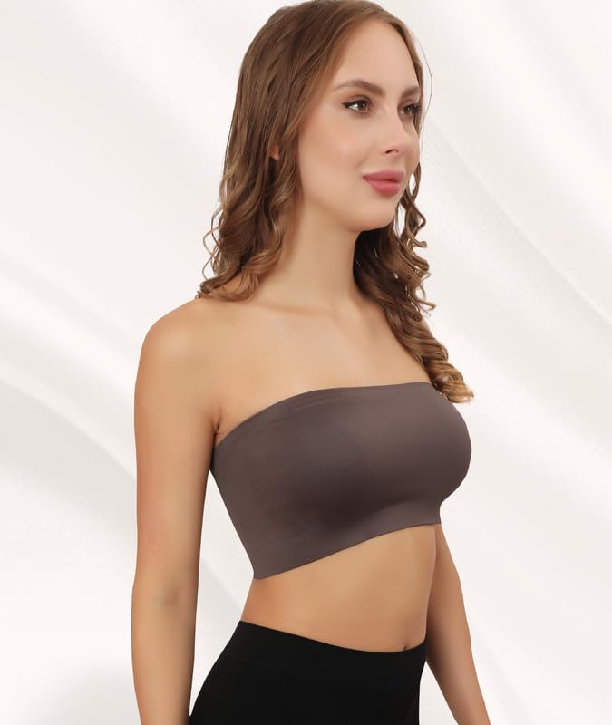 GLAMORAS Non-Padded Tube Bra for Women - Image 2