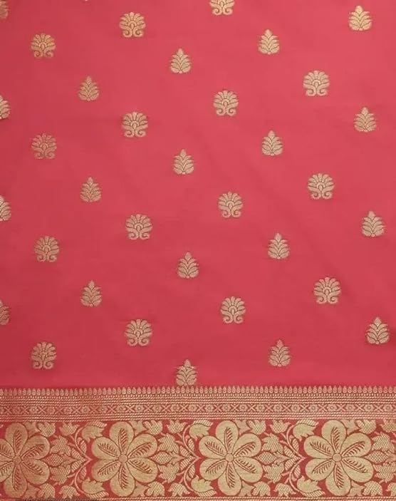 Yashika Women's Zari Woven Cotton Silk Saree - Image 4