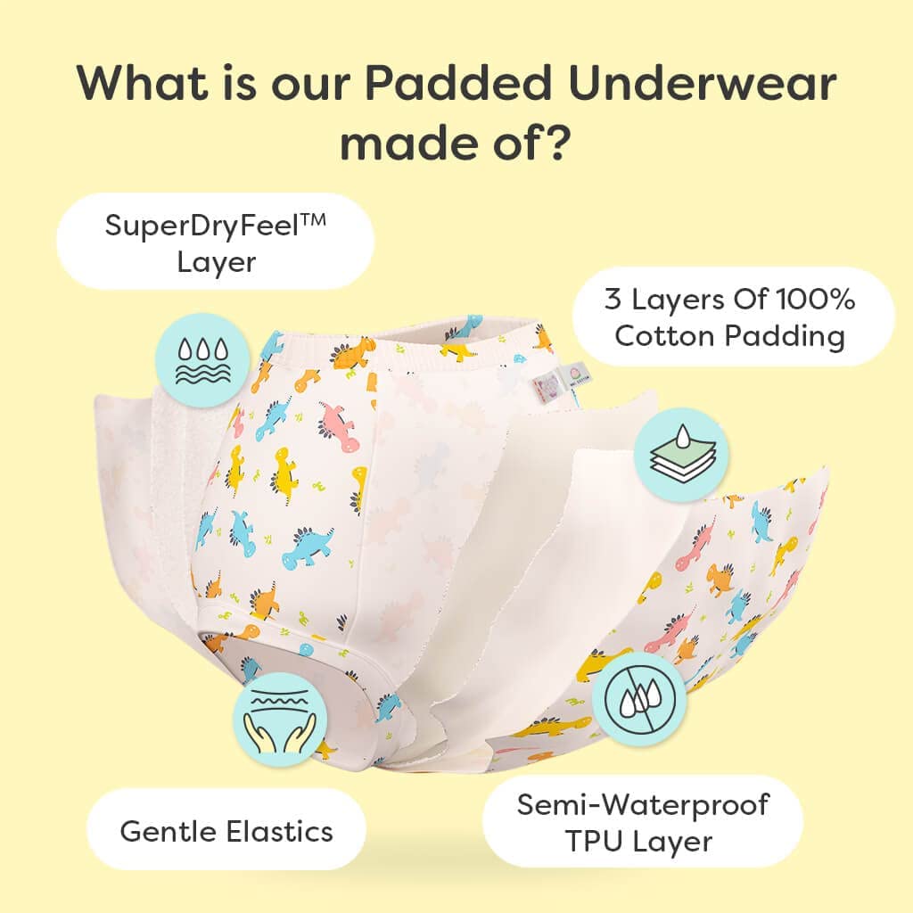 superbottoms Padded Underwear for Potty Training - Image 2