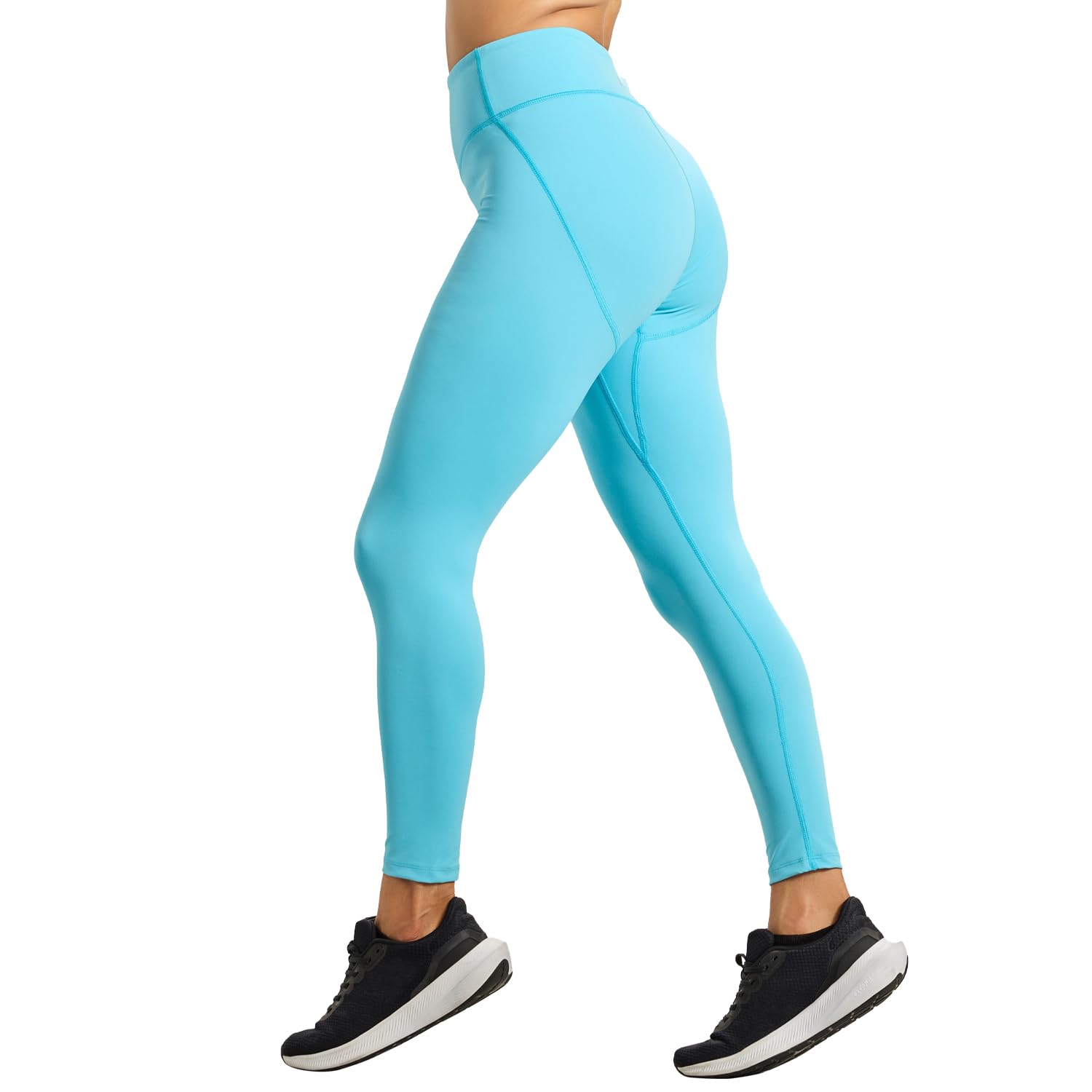 Boldfit Women's Mid Rise Leggings - Blue
