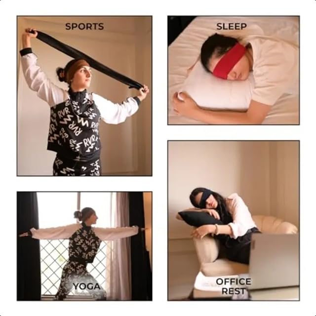 APSAMBR Women's Sport Hairband - Sweat-Absorbing Stretchy - Image 3