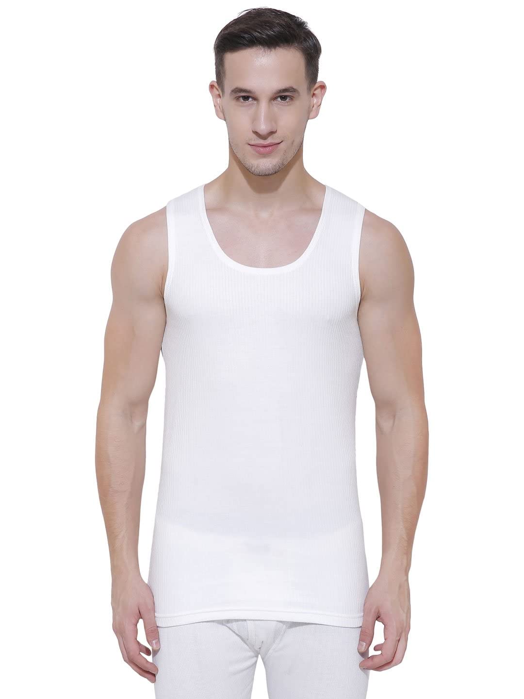 BODYCARE Mens Thermal Top - White