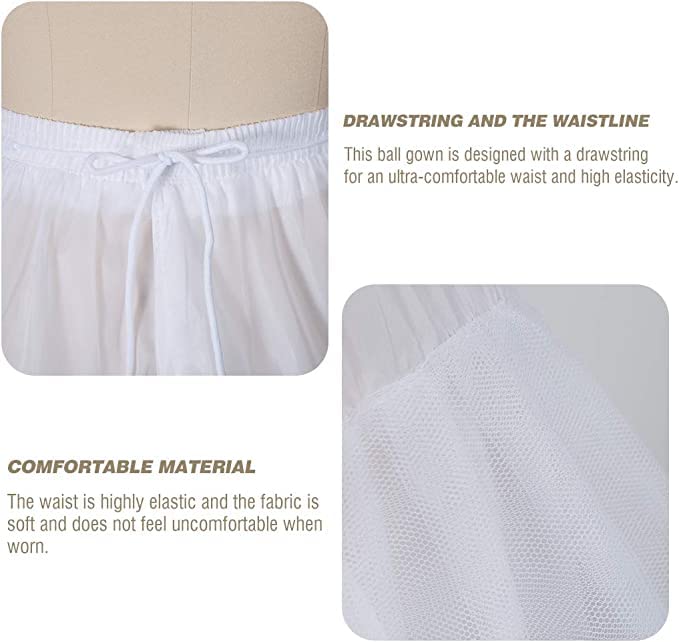 Net Kitty Women's Petticoat Underskirt - White - Image 4