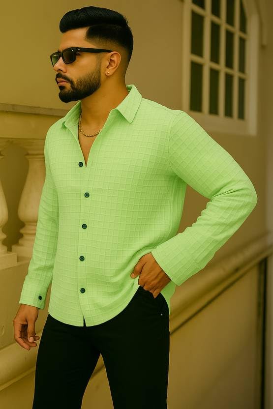 OLCHEEES Men's Linen Shirt - Image 2