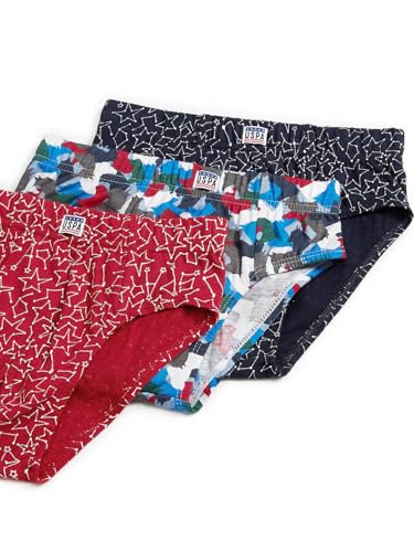 U. S. POLO ASSN. Boys Briefs - Blue Red Navy - Image 4