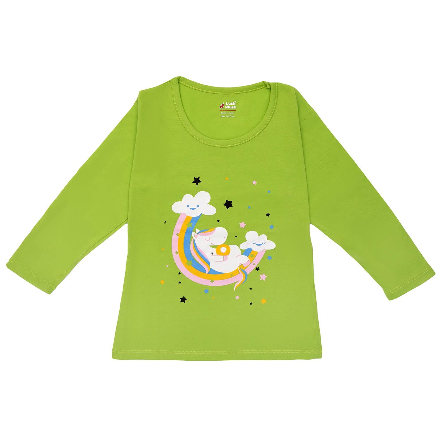 Lush Plush Cotton T-Shirts for Girls - Image 5