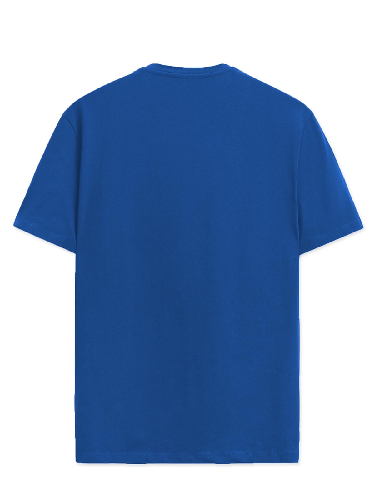 ADRO Men's Printed T-Shirt - Royal Blue - Image 3