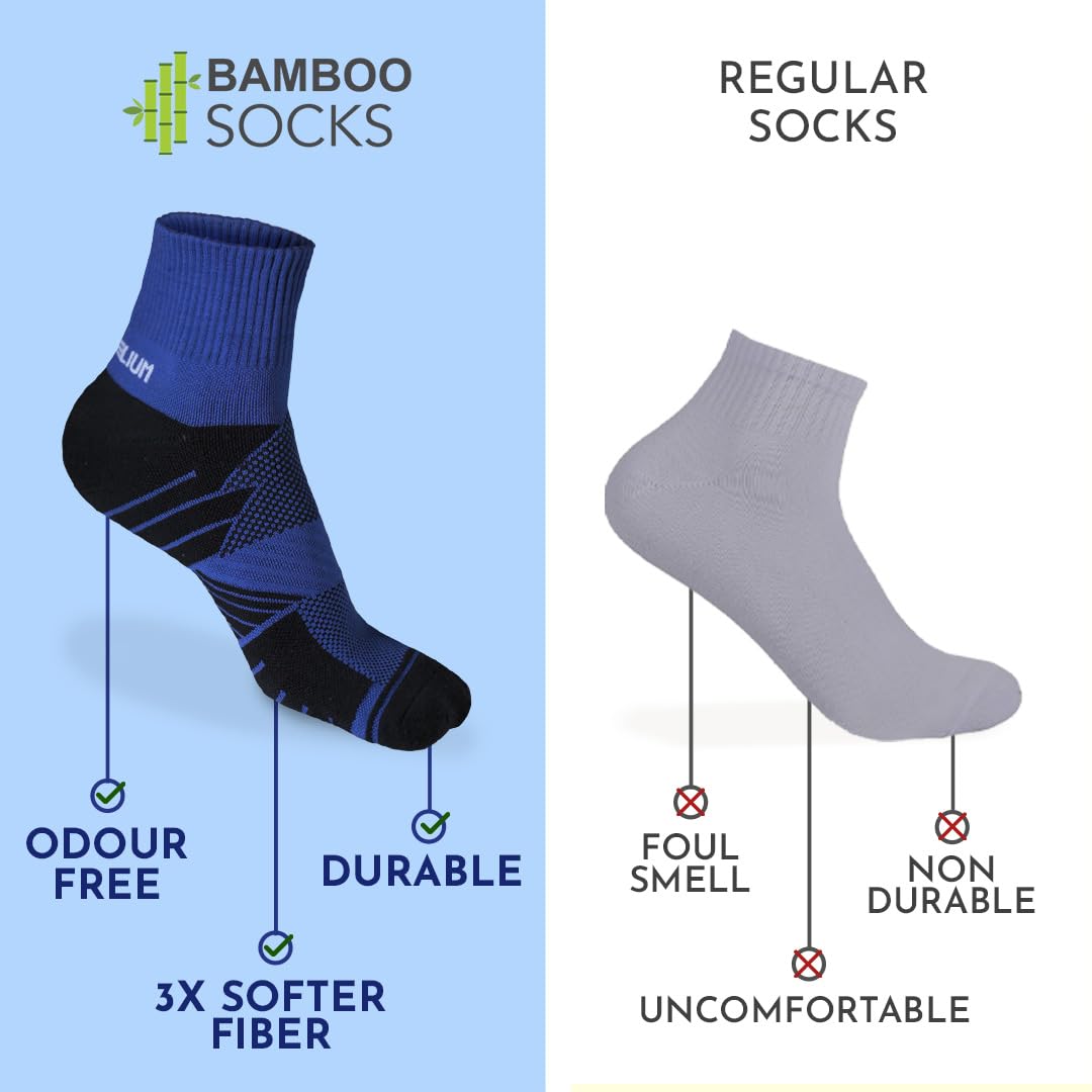 HEELIUM Bamboo Athletic Socks for Men & Women - Image 2