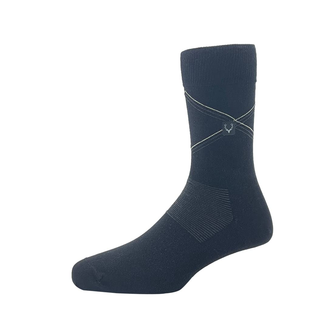 Allen Solly Men Cotton Full Length Socks - Dark Grey, Denim, Black - Image 4
