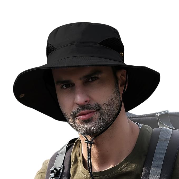 Electomania Men Polyester Sun Protection Cap