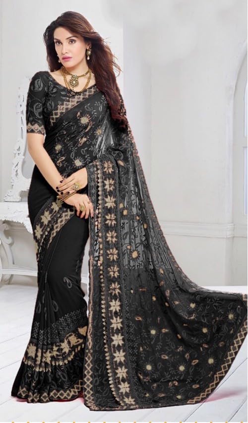 WOOMZY Kanjivaram Silk Saree for Women - Image 2