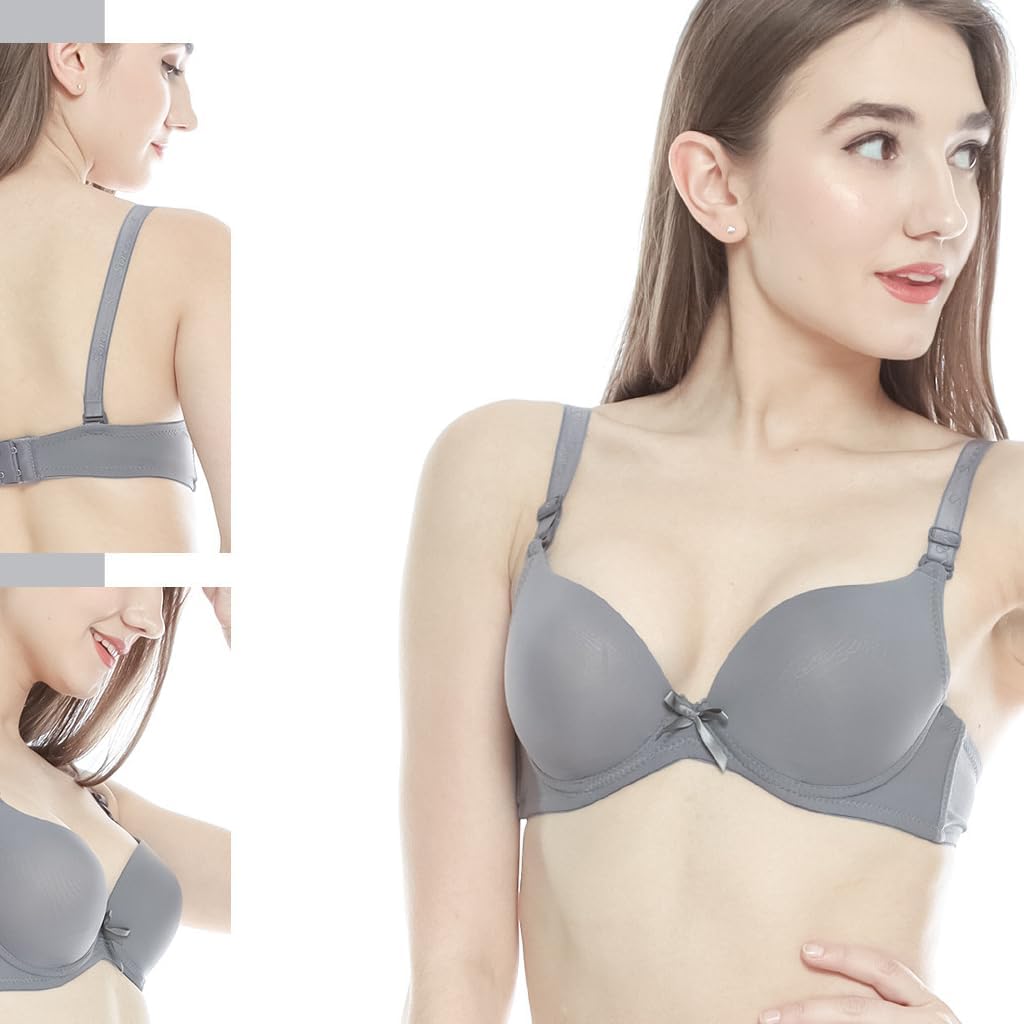 DAVINA FASHIONS Seamless Padded Pushup Bra for Women - Image 2