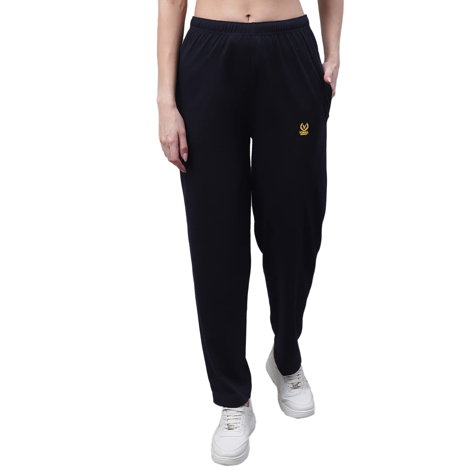 Mack Jonney Women's Cotton Trackpants - Multicolour - Image 4