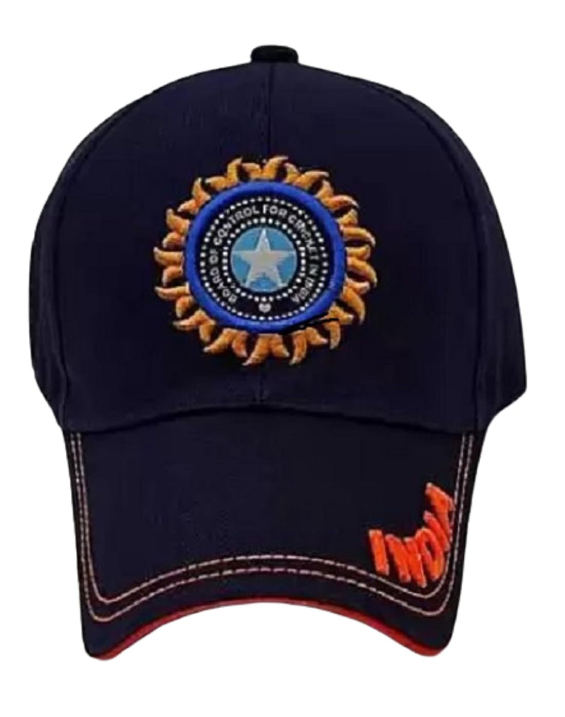 GarbGlide Solid Baseball Caps for Men Women - Dark Blue - Image 3