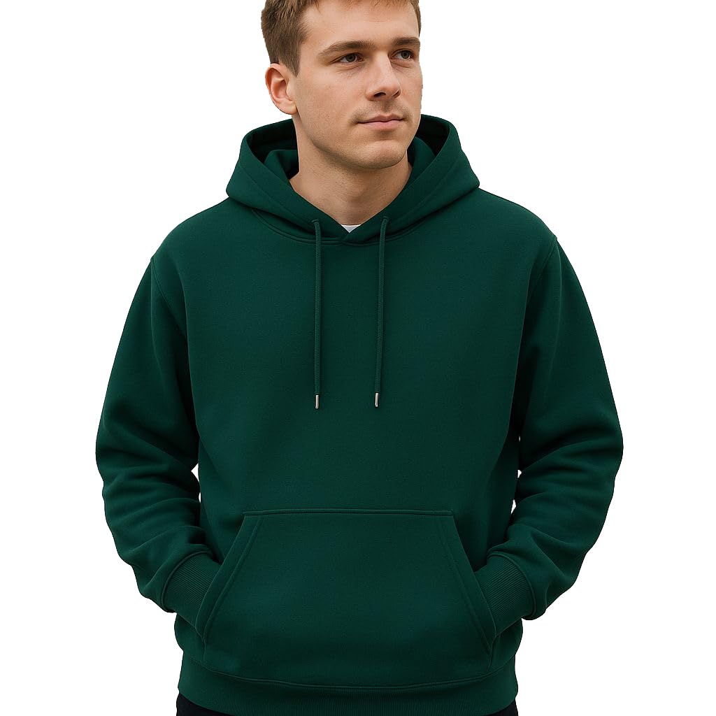 NETCLICK Unisex Green Hoodie