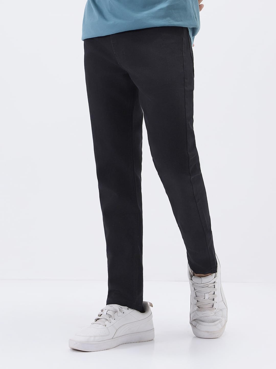 Urbano Men's Black Stretch Jeans - Image 3