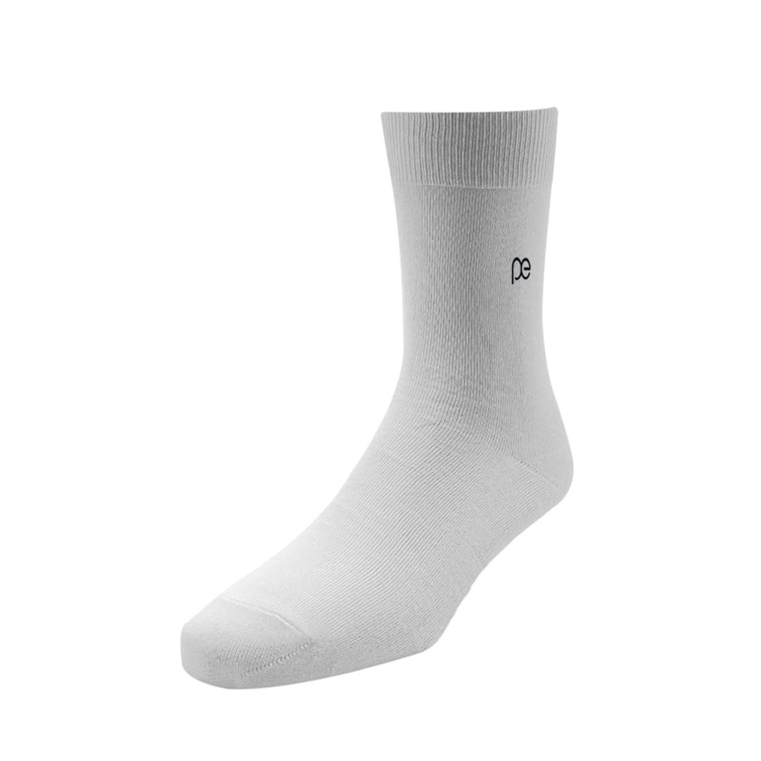 Peter England Men's Cotton Socks - White, Light Grey, Black - Image 5