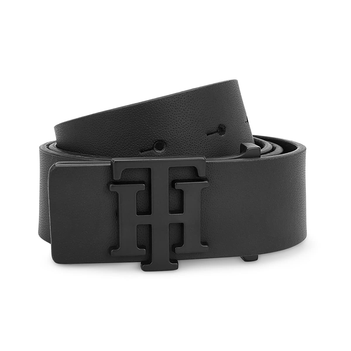 Tommy Hilfiger Leather Belt for Men - Black