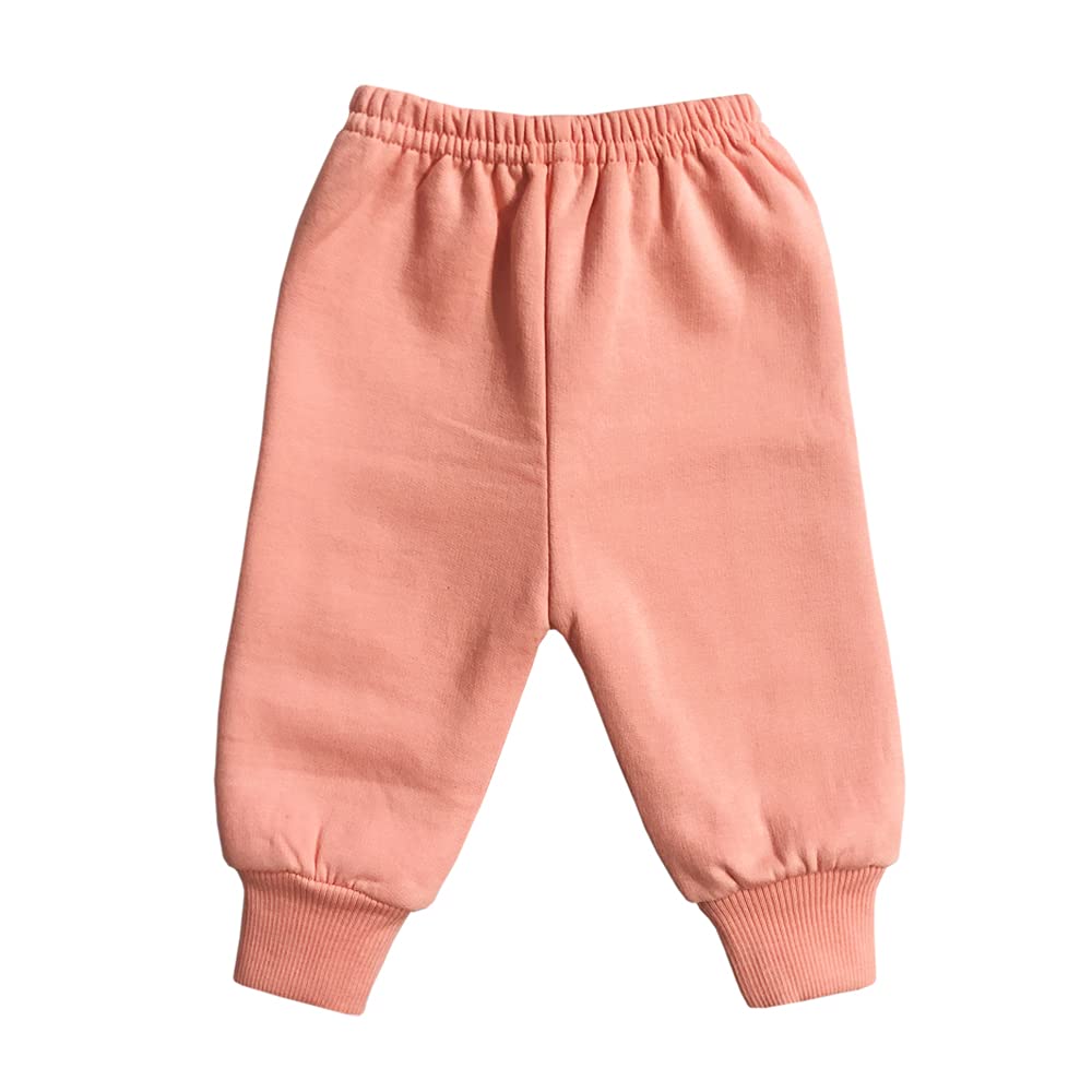 CLAP Baby Girls Multicolor Fleece Pajamas - Image 4