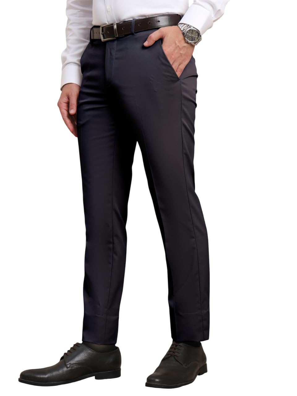 SaintX Men's Stretchable Formal Pants
