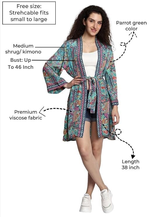 KE KANHA EXPORTS Shrugs for Women - Western - Image 2